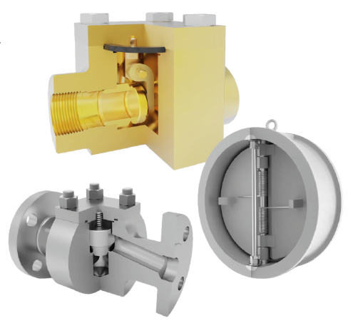 ОБРАТНЫЕ КЛАПАНЫ СЕРИИ TCVN