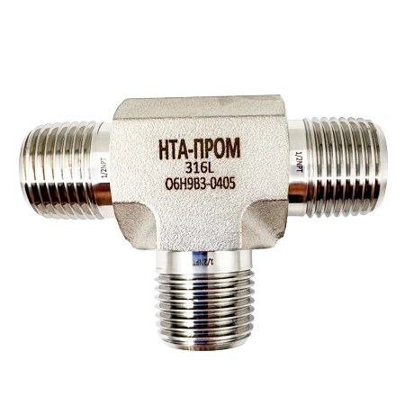 TFNTM - ТРОЙНИК С НАРУЖНОЙ РЕЗЬБОЙ TFNTM-16N-S