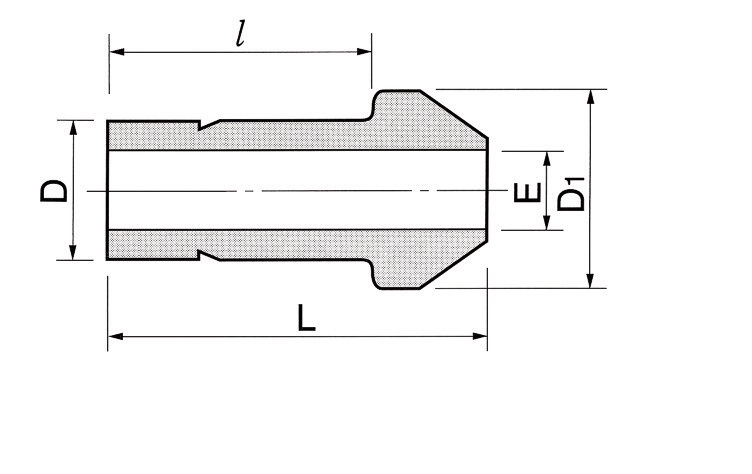 DCP - соединитель для проходного канала DCP-6M-S