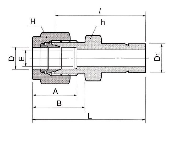 DR - переходник DR20-16-SA