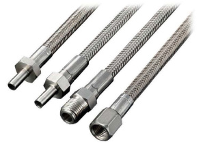 MFH-P - Шланг PTFE с оплеткой из нержавеющей стали MFH4P-F4NF4N-200CM-S