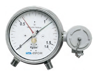 Реле дифференциального давления сильфонного типа с микропереключателем