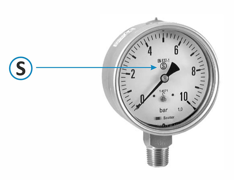 3 манометр с трубкой бурдона что это