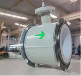 Бесфланцевый электромагнитный расходомер с центрирующими кольцами