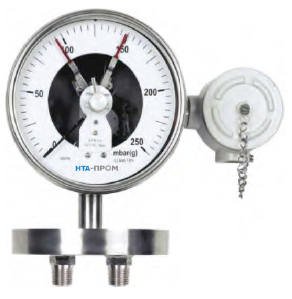 Реле дифференциального давления мембранного типа с переключателем NAMUR